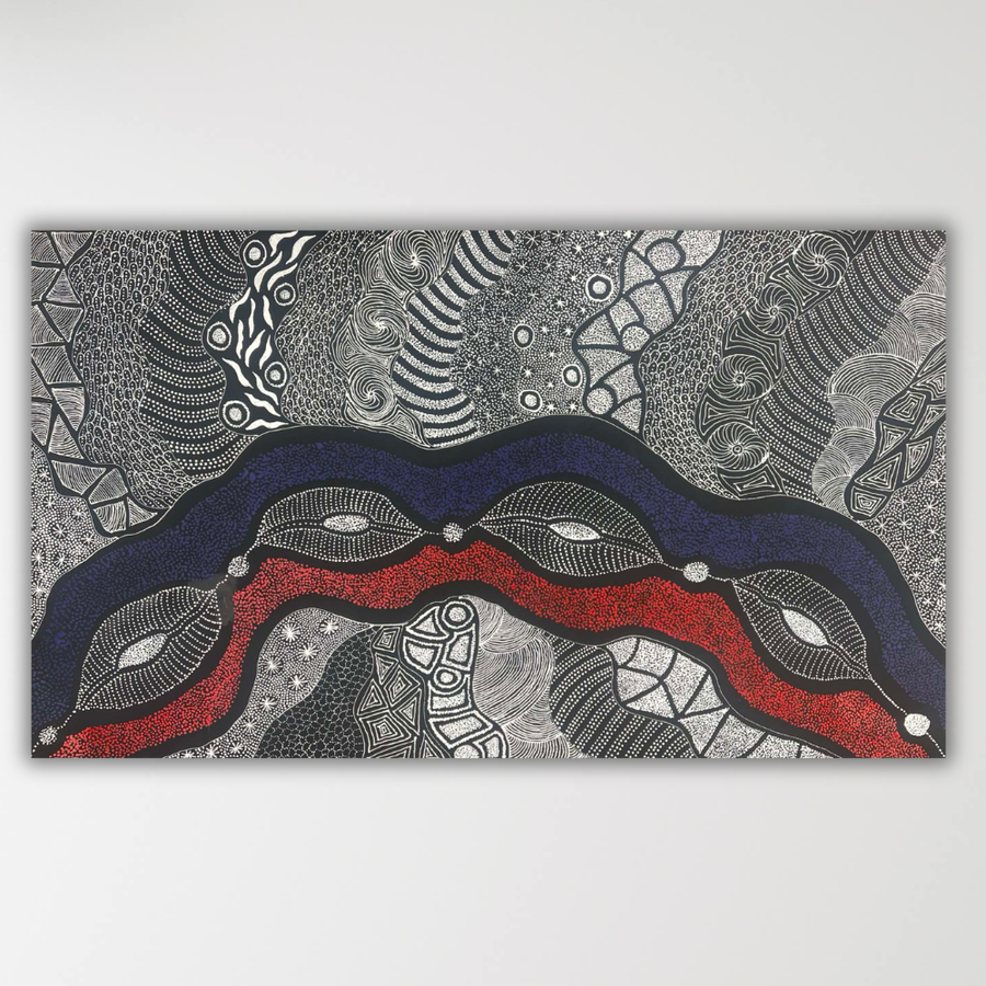 "My Country" Rayleen Pula Price 153cm x 88cm