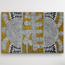 Load image into Gallery viewer, "My Special Homeland (Papunya)" original Aboriginal painting by Debra Nangala McDonald, 180cm x 119cm - authentic Indigenous Australian artwork