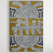 Load image into Gallery viewer, "My Special Homeland (Papunya)" original Aboriginal painting by Debra Nangala McDonald, 180cm x 119cm - authentic Indigenous Australian artwork ethically sourced