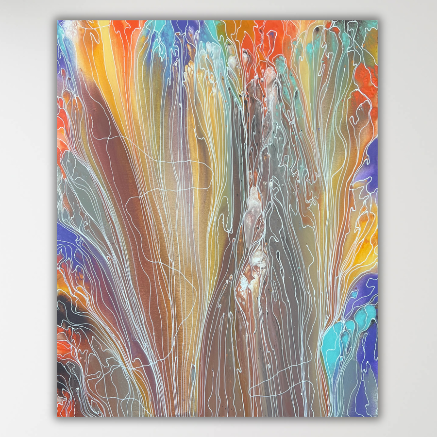 "Pantu (Salt Lake)" Janice Stanley 117cm x 95cm