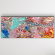 Load image into Gallery viewer, Original Pantu (Salt Lake) Aboriginal painting by Janice Stanley from the APY Lands featuring a large scale salt lake composition