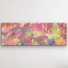 Load image into Gallery viewer, Original Aboriginal painting Pantu (Salt Lake) by Janice Stanley 193cm x 69cm acrylic on canvas from the APY Lands available at Art by Farquhar