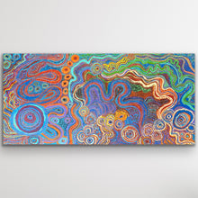 Load image into Gallery viewer, "Piltati Tjukurpa" original Aboriginal painting by Rhoda Tjitayi, 180cm x 86cm - authentic Indigenous Australian artwork