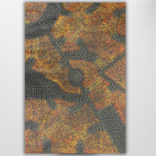 Load image into Gallery viewer, Roseanne Morton Bush Plum brown shown as vertical