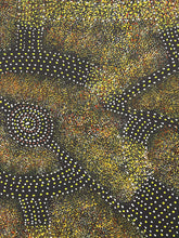 Load image into Gallery viewer, Roseanne Morton Green and Brown Tones close up photo