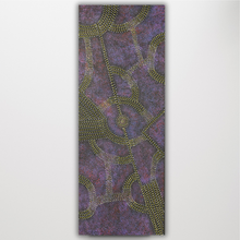 Load image into Gallery viewer, Vertical image showing roseanne mortons bush plum purple