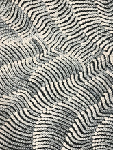 Load image into Gallery viewer, Black and white wavy pattern Australian artwork