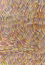 Load image into Gallery viewer, Sand Dunes (Tali) Maureen Nampijinpa Hudson 128cm x 90cm Full painting, showing detailed dot work from artist from northern territory
