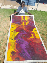 Load image into Gallery viewer, "Minyma Malilu" Teresa Baker Tunkin 200cm x 102cm