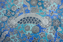 Load image into Gallery viewer, Bernadine Johnson Kemarre "Bush Flowers (Winter)" Print