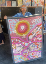Load image into Gallery viewer, "Fire Dreaming" Maureen Nampijinpa Hudson 131cm x 84cm