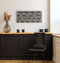 Load image into Gallery viewer, Seed Dreaming Aboriginal painting by Marshall Jangala Robertson with detailed dots and cultural meaning