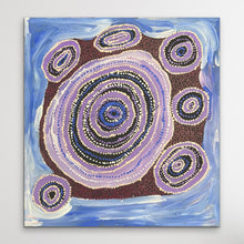 Load image into Gallery viewer, "Seven Sisters Dreaming (Kungkarangkalpa Tjukurpa)" Tanya Brady 76cm x 70cm