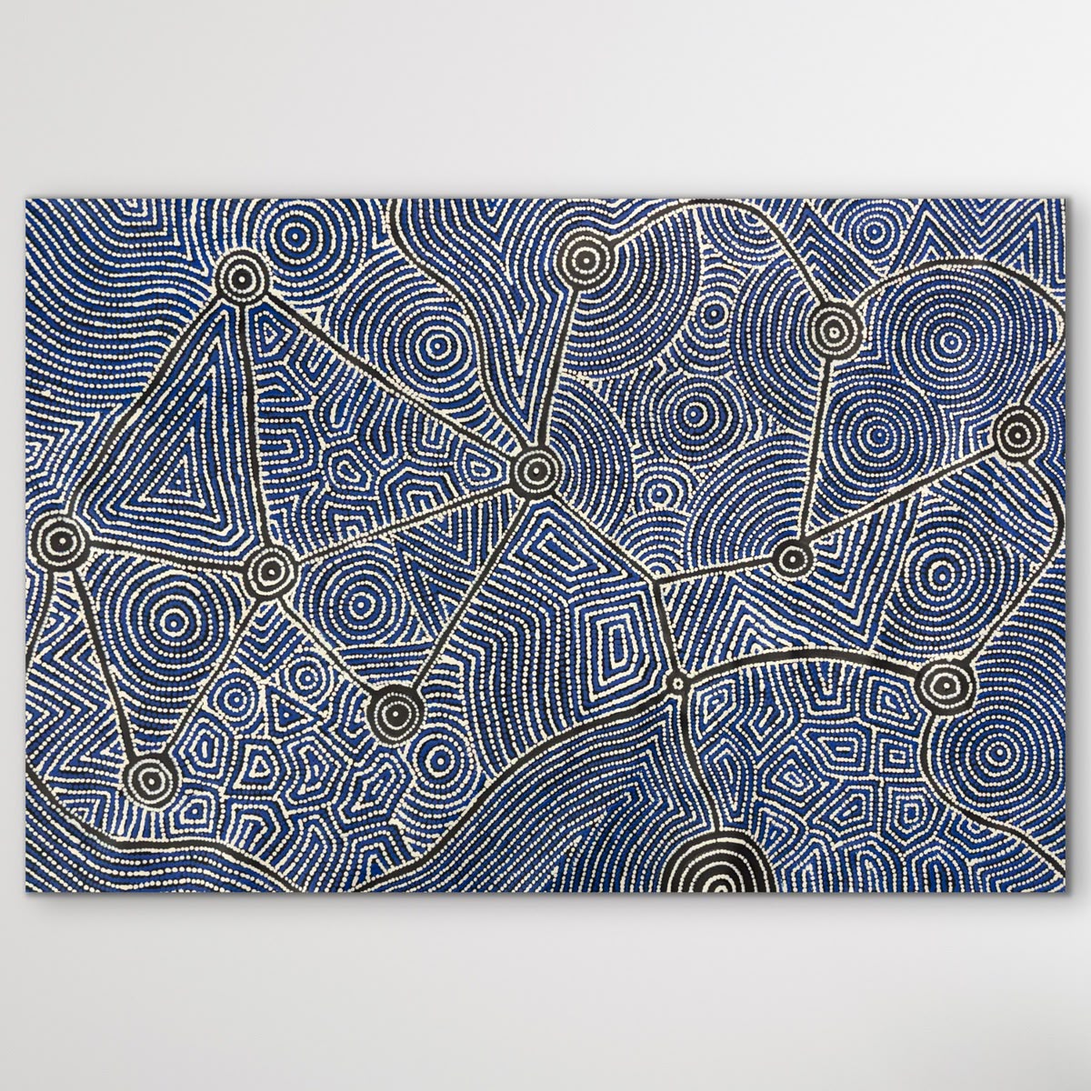 "Seven Sisters Dreaming" Shanna Napanangka Williams 119cm x 80cm - full view