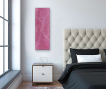 Load image into Gallery viewer, Tansy_Martin_Bush_Onion_fair_trade_indigenous_artwork_tansy_martin_bush_onion_original_aboriginal_painting_pink_121x41cm