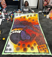 Load image into Gallery viewer, "Minyma Malilu" Teresa Baker Tunkin 201cm x 117cm