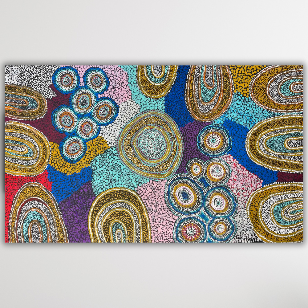 "Seven Sisters" Teresa Punami Mula Pimangka 142cm x 85cm