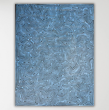Load image into Gallery viewer, "Tingari" George Hairbrush Tjungurrayi 142cm x 110cm vertical