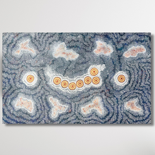 Load image into Gallery viewer, "Seven Sisters" Maureen Nampijinpa Hudson 140cm x 87cm