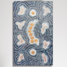 Load image into Gallery viewer, "Seven Sisters" Maureen Nampijinpa Hudson 140cm x 87cm