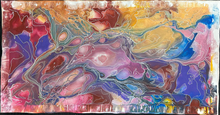 Load image into Gallery viewer, Contemporary Aboriginal painting by Janice Stanley from the APY Lands 141cm x 69cm available at Art by Farquhar