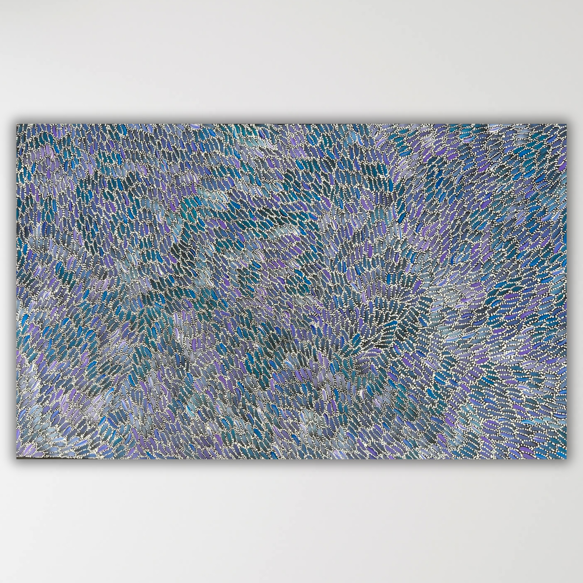 "Water Dreaming" Chantelle Nampijinpa Robertson 145cm x 88cm, original Aboriginal painting