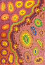 Load image into Gallery viewer, Authentic Aboriginal artwork titled Wati-Ngintaka Tjukurrpa (Angatja Homeland) by Megan Lyons,