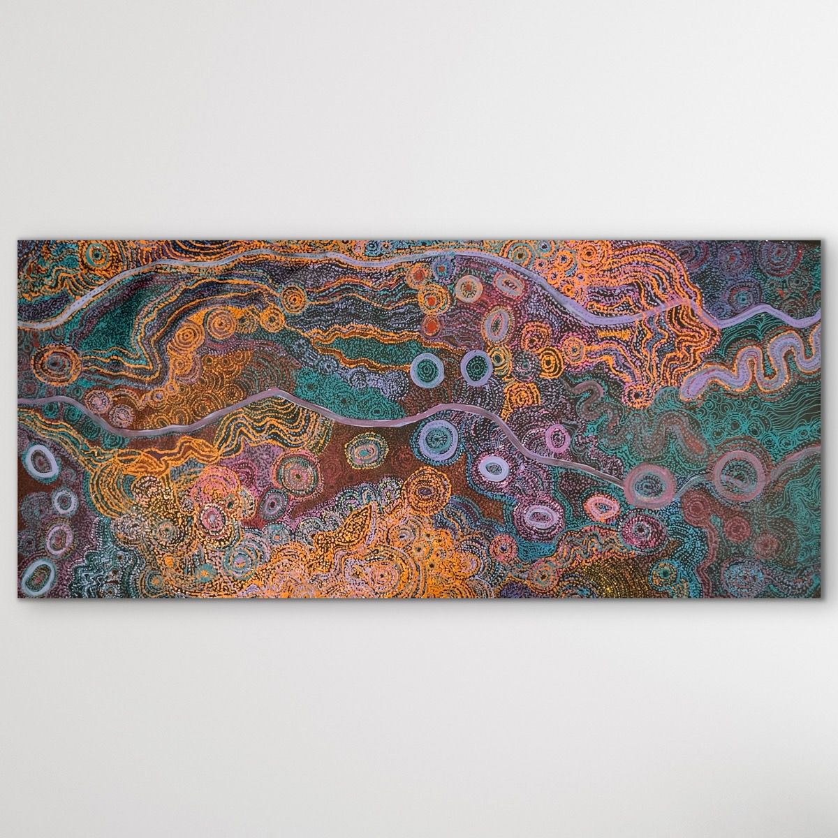 “Piltati Tjukurpa" Rhoda Tjitayi 204cm x 94cm