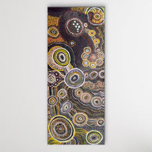 Load image into Gallery viewer, "Seven Sisters Dreaming (Kungkarangkalpa Tjukurpa)" Tanya Brady 86cm x 199cm