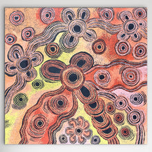 Load image into Gallery viewer, "Minyma Malilu" original Aboriginal painting by Teresa Baker, 95cm x 91cm - authentic Indigenous Australian artwork