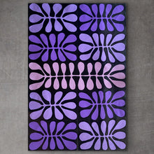 Load image into Gallery viewer, "Mulga Trees" by Debra Nangala McDonald - detail view of Aboriginal painting, 79cm x 118cm