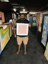 Load image into Gallery viewer, "Bush Onion" Tansy Martin 30cm x 30cm