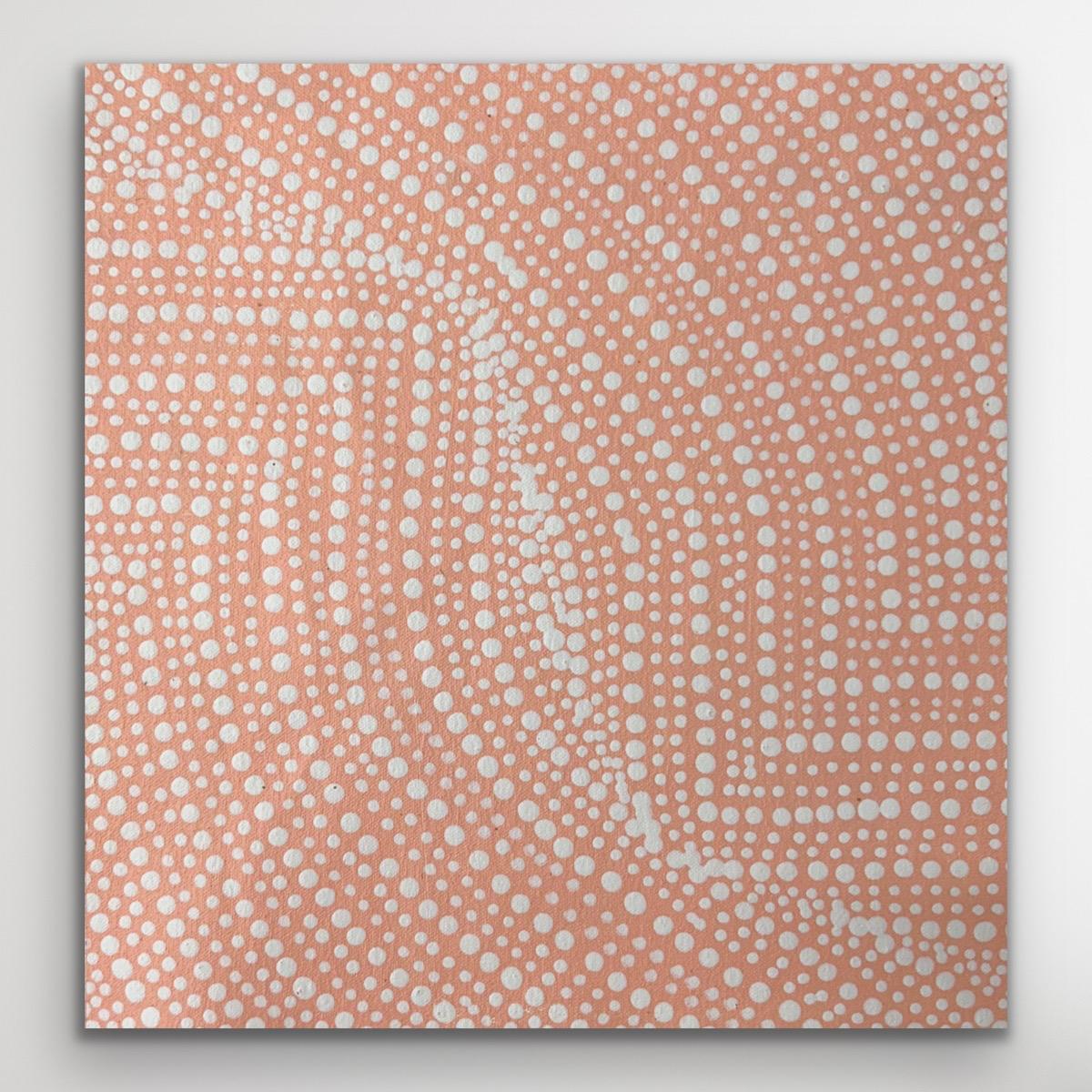 "Bush Onion" original Aboriginal painting by Tansy Martin, 30cm x 30cm - authentic Indigenous Australian artwork