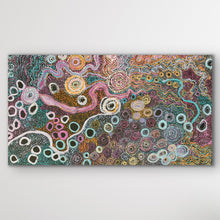 Load image into Gallery viewer, “Piltati Tjukurpa" Rhoda Tjitayi 178cm x 98cm