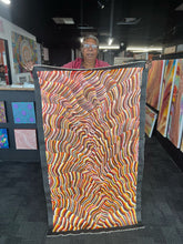 Load image into Gallery viewer, "Sand Dunes (Tali)" Maureen Nampijinpa Hudson 79cm x 143cm