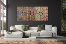 Load image into Gallery viewer, "My Country" Stephen Martin Pitjara 200cm x 91cm