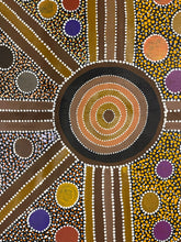 Load image into Gallery viewer, "My Country" Stephen Martin Pitjara 200cm x 91cm