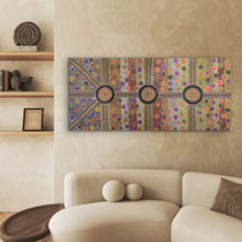 Load image into Gallery viewer, "My Country" Stephen Martin Pitjara 200cm x 91cm