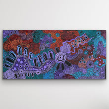 Load image into Gallery viewer, "Piltati Tjukurpa" Rhoda Tjitayi 201cm x 96cm
