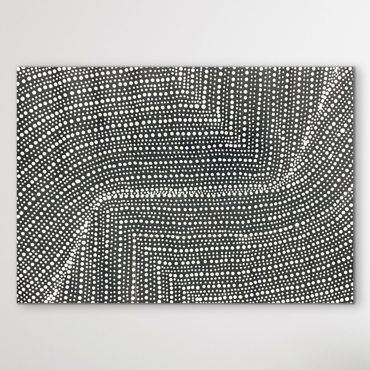 "Bush Onion" original Aboriginal painting by Nancy Martin Napangarti, 58cm x 40cm - authentic Indigenous Australian artwork