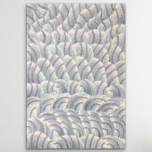 Load image into Gallery viewer, "Sand Dunes (Tali)" original Aboriginal painting by Maureen Nampijinpa Hudson, 75cm x 109cm - authentic Indigenous Australian artwork