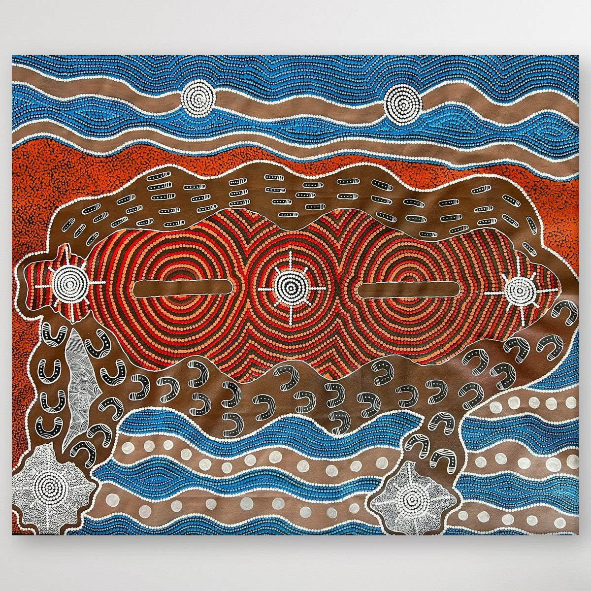 "Womens Jukurrpa" Alice Granites Napanangka 117cm x 99cm