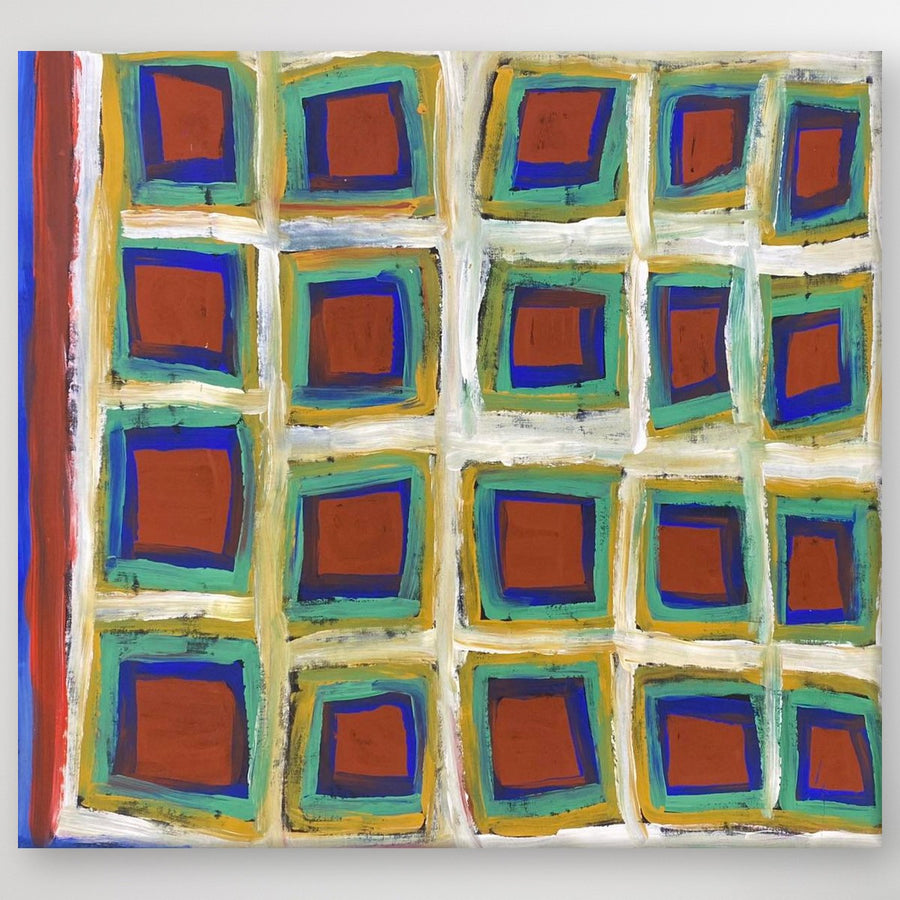 "Tingari" Bob Gibson Tjungurrayi 104cm x 96cm