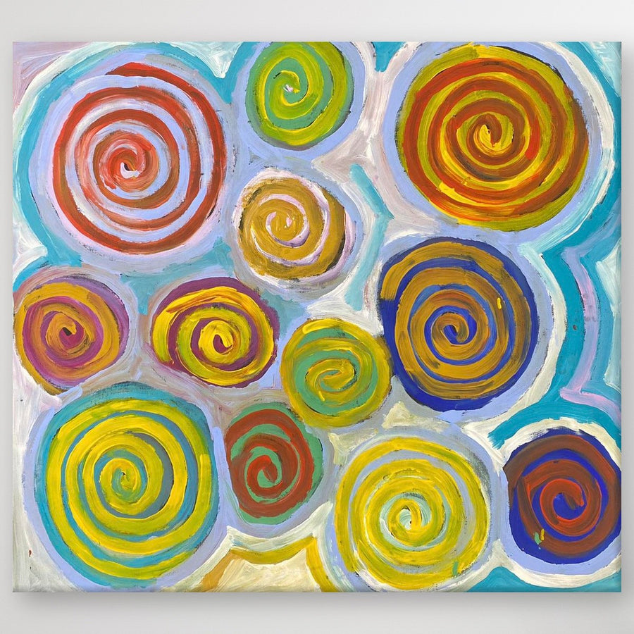 "Tingari" Bob Gibson Tjungurrayi 105cm x 95cm