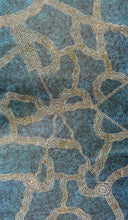 Load image into Gallery viewer, Original Bush Plum painting by Roseanne Morton Petyarre, Aboriginal artwork depicting bush plum journeys in Central Australia