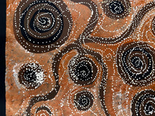 Load image into Gallery viewer, Carolanne Ken with original painting "Minyma Malilu" - Aboriginal artist