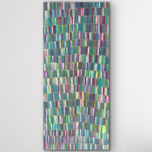 Load image into Gallery viewer, Original Utopia Aboriginal art Yam Dreaming Jeannie Mills Pwerle large canvas