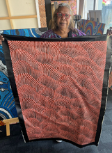 Load image into Gallery viewer, "Sand Dunes (Tali)" Maureen Nampijinpa Hudson 131cm x 91cm