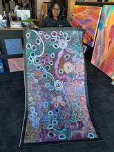 Load image into Gallery viewer, “Piltati Tjukurpa" Rhoda Tjitayi 178cm x 98cm