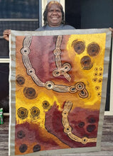 Load image into Gallery viewer, "Minyma Malilu" Teresa Baker Tunkin 116cm x 84cm